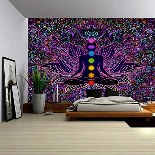 Seven Chakra Tapestry - Bohemian Mandala Yoga Meditation Wall  Decoration