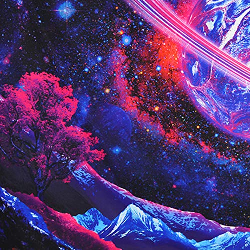 Galaxy Trippy Planet Tapestry for Home Decoration