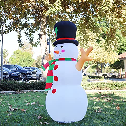 5 Ft Inflatable Snowman Christmas Outdoor Decoration