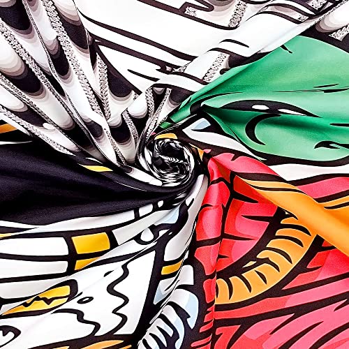 Cool Black & White Astronaut Trippy Tapestry Funny Alien on Moon Wall Decor