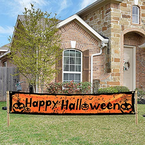 Happy Halloween Banner Decorations