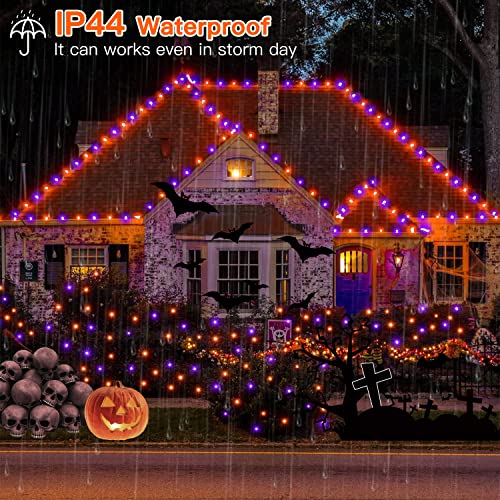 60 FT 180 LED Halloween Lights Decorations Lights