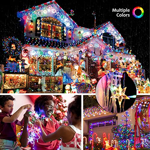 Curtain Lights for Decorations, 10 Ft Connectable String Lights with 8 Twinkle Modes Led Fairy Lights