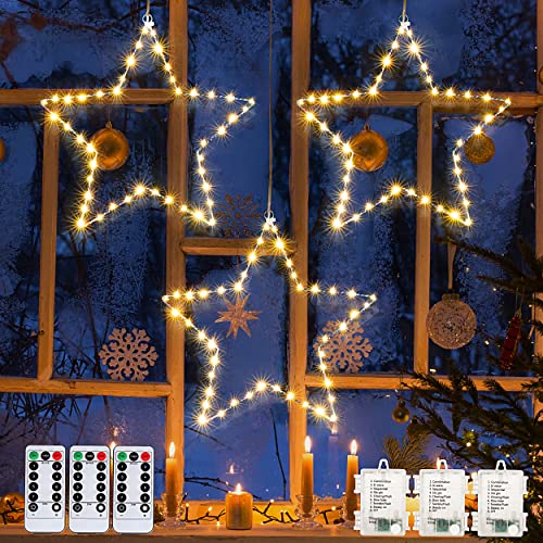 3 Pack Christmas Window Lights Decoration