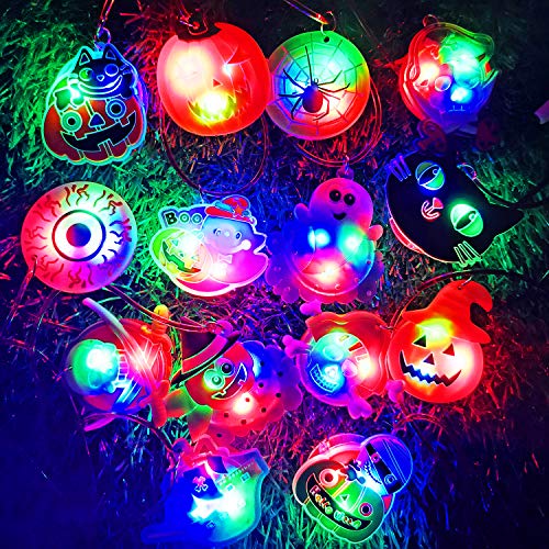 24 pcs Halloween LED Necklace & Bracelets