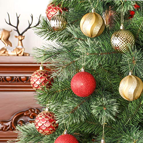 31pcs 2.75in & 1.97in Shatterproof  Balls for  Christmas Decoration