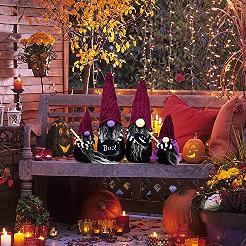 Halloween Witch Gnomes Plush for Tier Tray Decor,ation