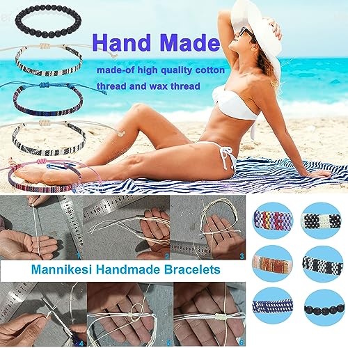 5pcs Beach Bracelets, Ethnic Hippie, Friendship Bracelets