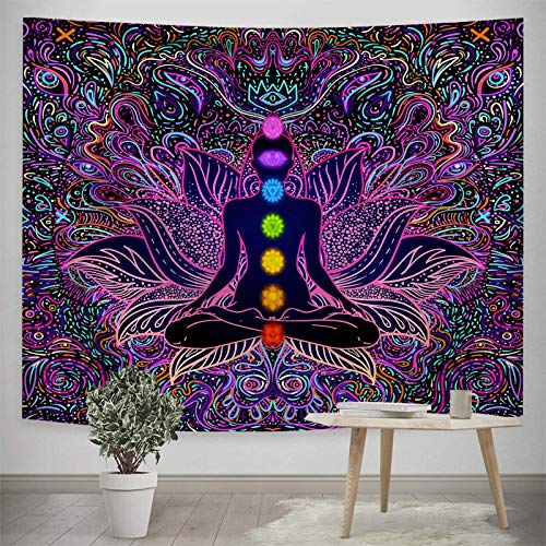 Seven Chakra Tapestry - Bohemian Mandala Yoga Meditation Wall  Decoration