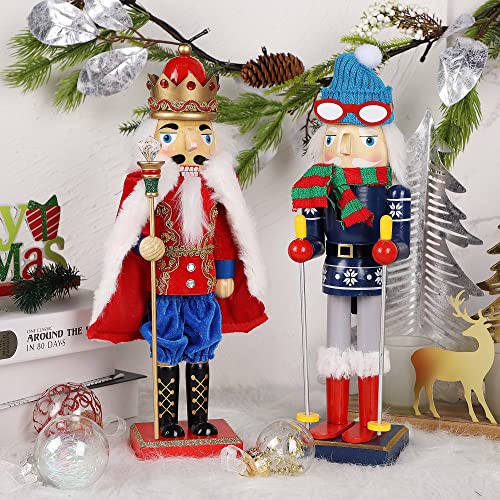 14 Inch Christmas Nutcracker Figures for Home Decoration