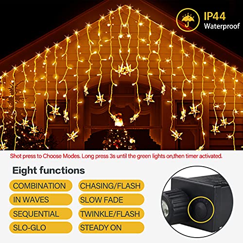 400 LED 33FT  Christmas Lights Outdoor Decoration