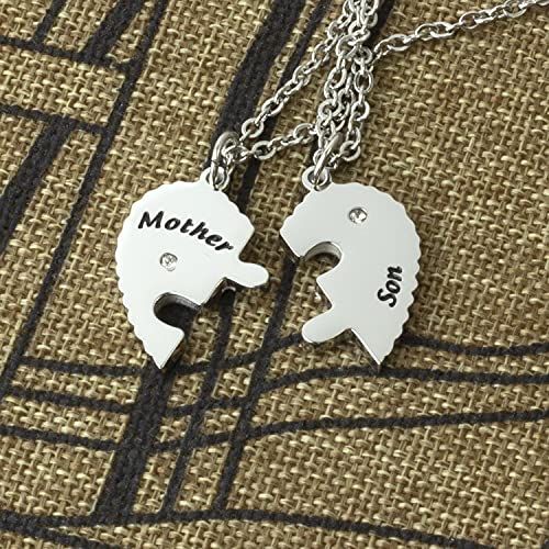 Mom & Son Necklace Gifts for Mothers Day