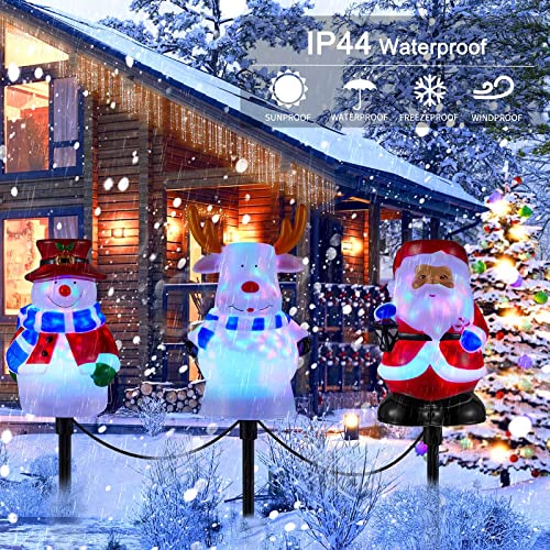 3 in 1 LED  Christmas Pathway Lights Decoration