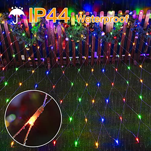 9.8x6.6ft 200 LED Christmas Net Lights