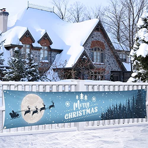 Large Merry Christmas Banner 120" x 20"