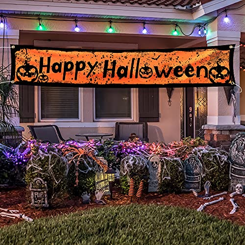 Happy Halloween Banner Decorations