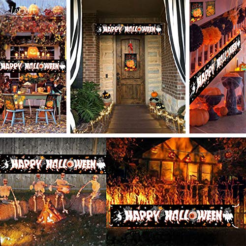 Happy Halloween Banner Decoration