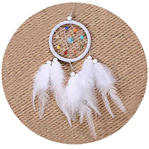 Elegant Handmade Feather Dreamcatcher