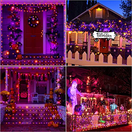 60 FT 180 LED Halloween Lights Decorations Lights