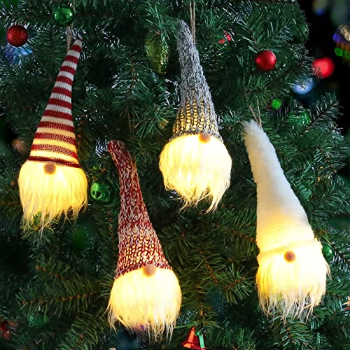 Christmas Gnome Lights Handmade Swedish Tomte Decoration