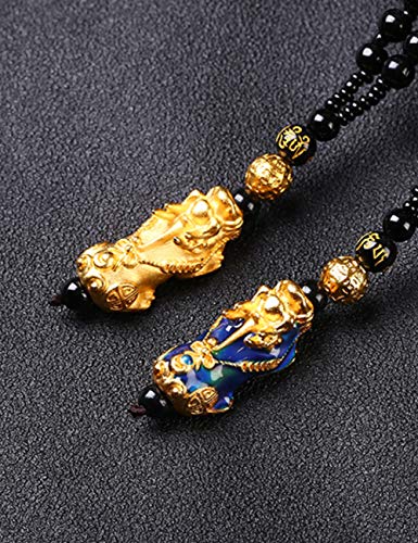 Feng Shui Pi Xiu Bracelet & Necklace Set for Luck & Wealth