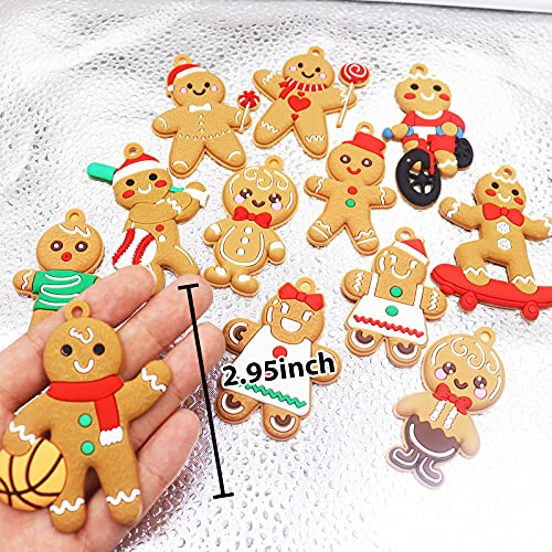 Gingerbread Man Christmas Tree Decorations & Ornaments Set