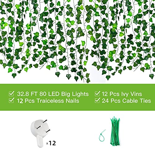 all Leaf Garland Artificial Maple Leaves Garland Silk Autumn Hanging Vines Red Ivy Garland for Thanksgiving Home