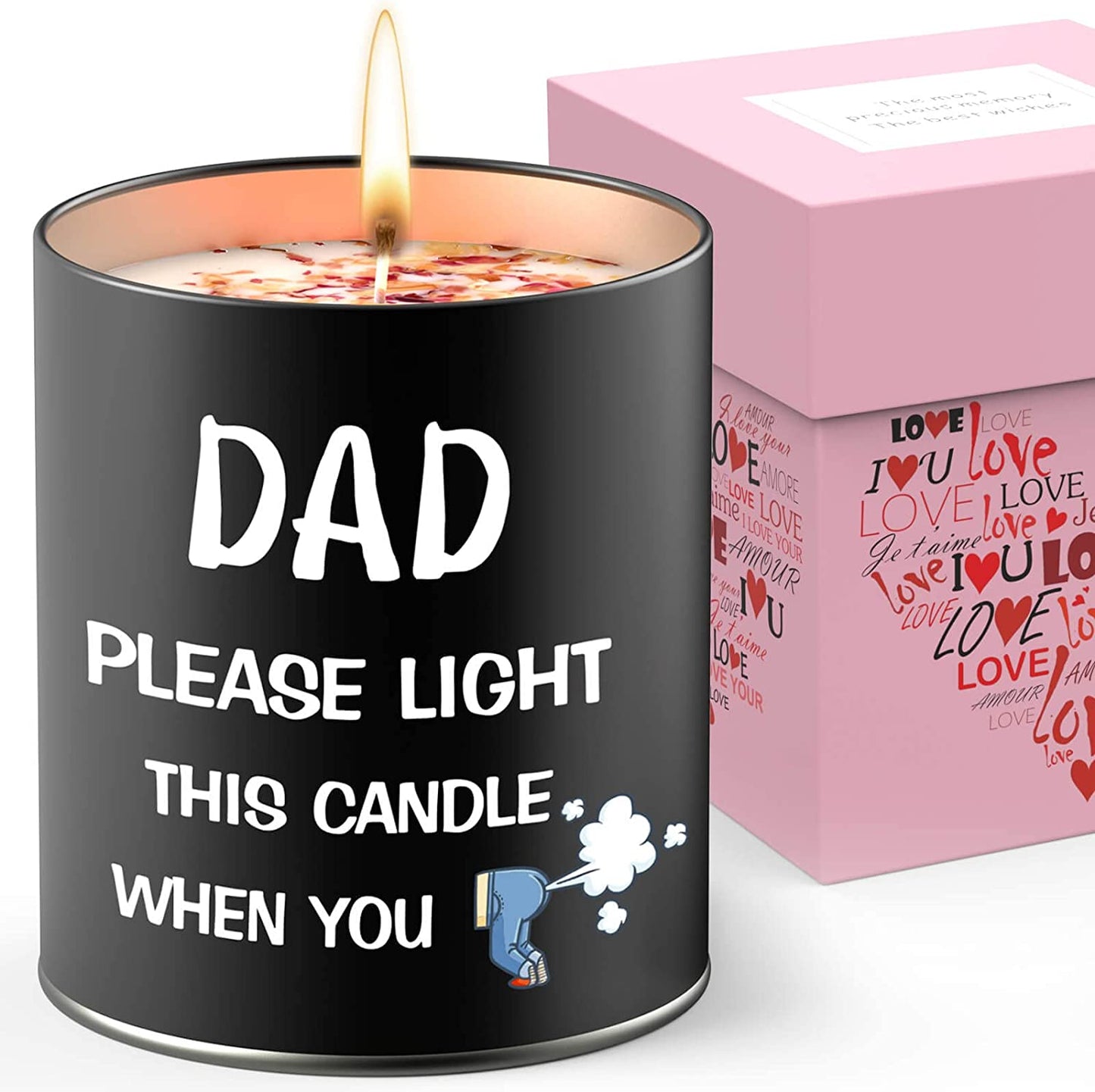 Fathers Day Dad Gifts from Daughter Son Wife,Scented Candles,9oz