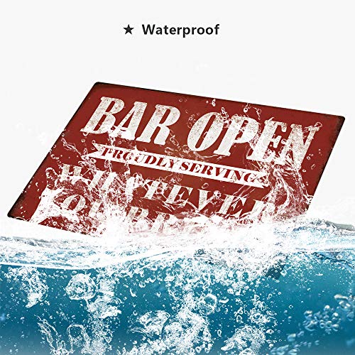 Metal Tin Sign Bar Man Cave Funny Wall Decoration, 8"x12"