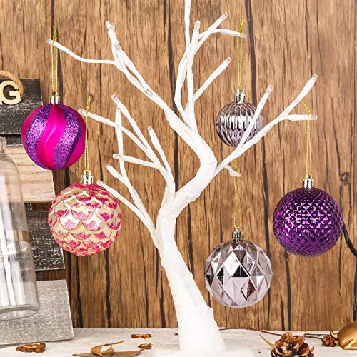 31pcs 2.75in & 1.97in Shatterproof  Balls for  Christmas Decoration