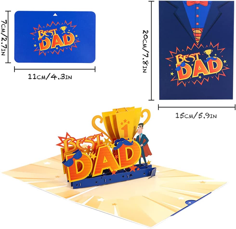 Pop Up Fathers Day Card