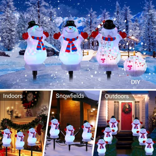 3 in 1 LED  Christmas Pathway Lights Decoration