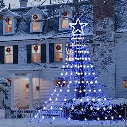 LED Star Christmas Tree Lights, Decoration