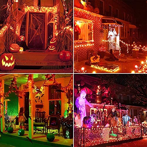 60 FT 180 LED Halloween Lights Decorations Lights