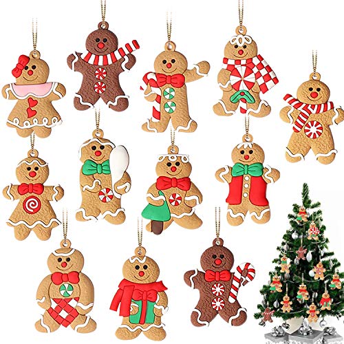 Gingerbread Ornaments for Christmas Tree Decoration