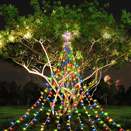 320 LEDs Christmas Decorations Star String Lights