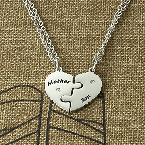 Mom & Son Necklace Gifts for Mothers Day