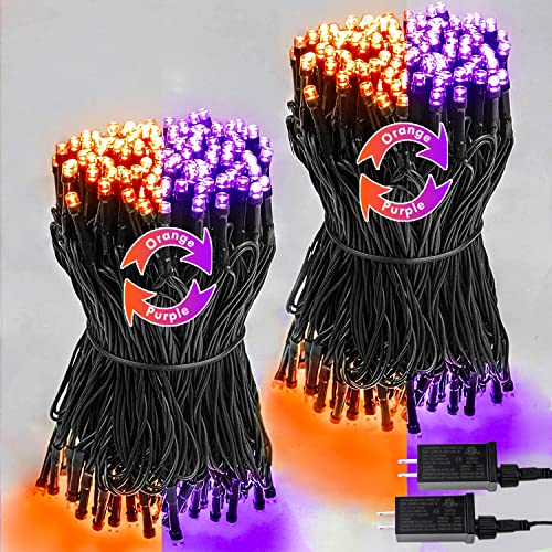 2-Pack 66FT 200 LED Christmas Lights