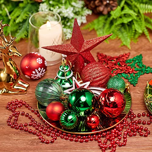 103-Pack Assorted  Christmas Ball Ornaments