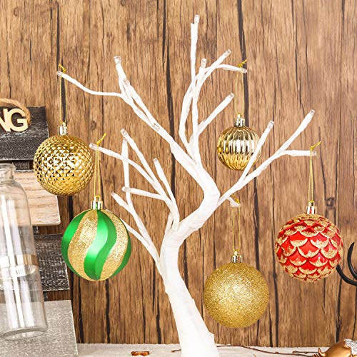 31pcs 2.75in & 1.97in Shatterproof  Balls for  Christmas Decoration