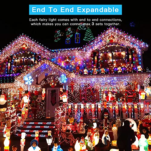 108FT 300LED Christmas String Lights w/ UL Certified