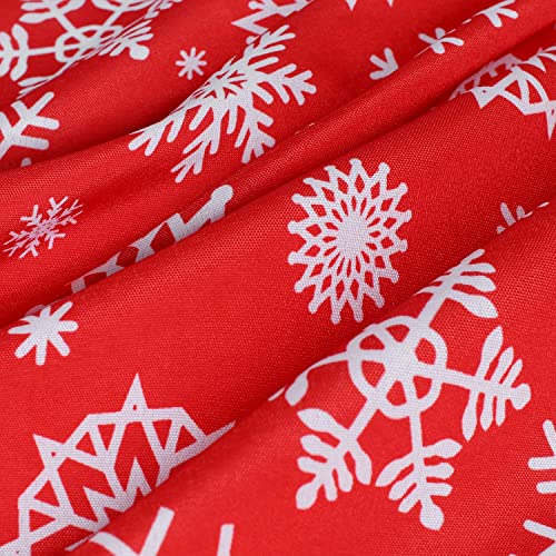 Snowflake Christmas Curtains Decoration