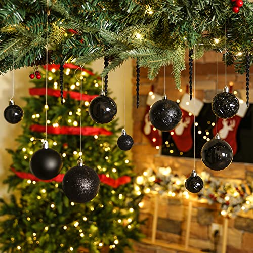 45pcs Christmas Ball Ornaments for Christmas Trees Decorations