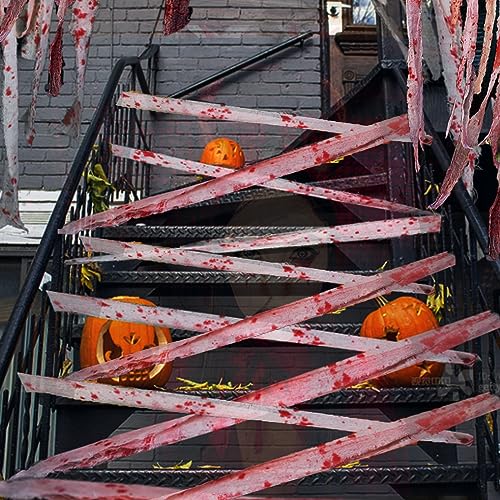 Bloody Halloween Decorations Hanging Indoor Outdoor Creepy Decor Cocoon Corpseprop for Haunted House