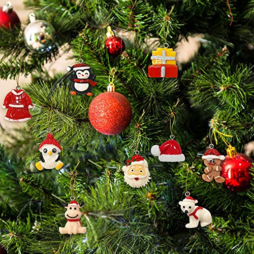 28pcs/30pcs Mini Christmas Ornaments Set