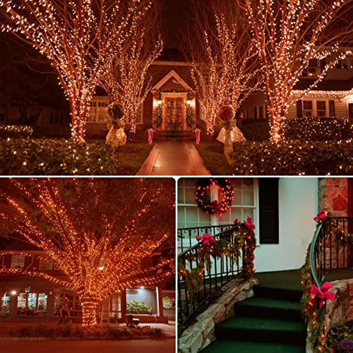 4-Pack 160FT 400 LED  Solar Christmas Lights