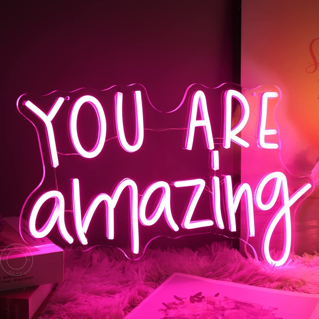 You Are Amazing LED Neon Light Wall Decoration