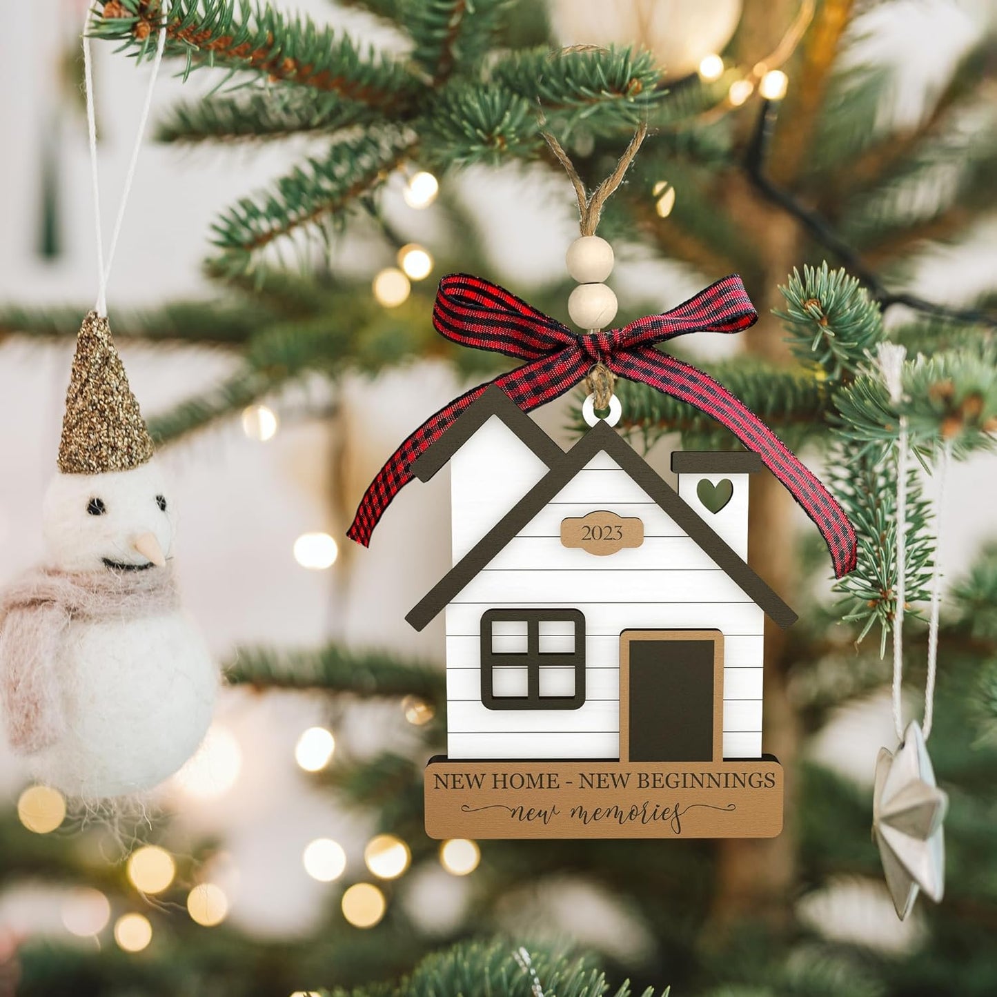House Warming Gifts New Home Gifts for New House, House Warming Gifts New Home Women - Housewarming Gift Ideas - New Home Gift Ideas - New Home Christmas Ornament