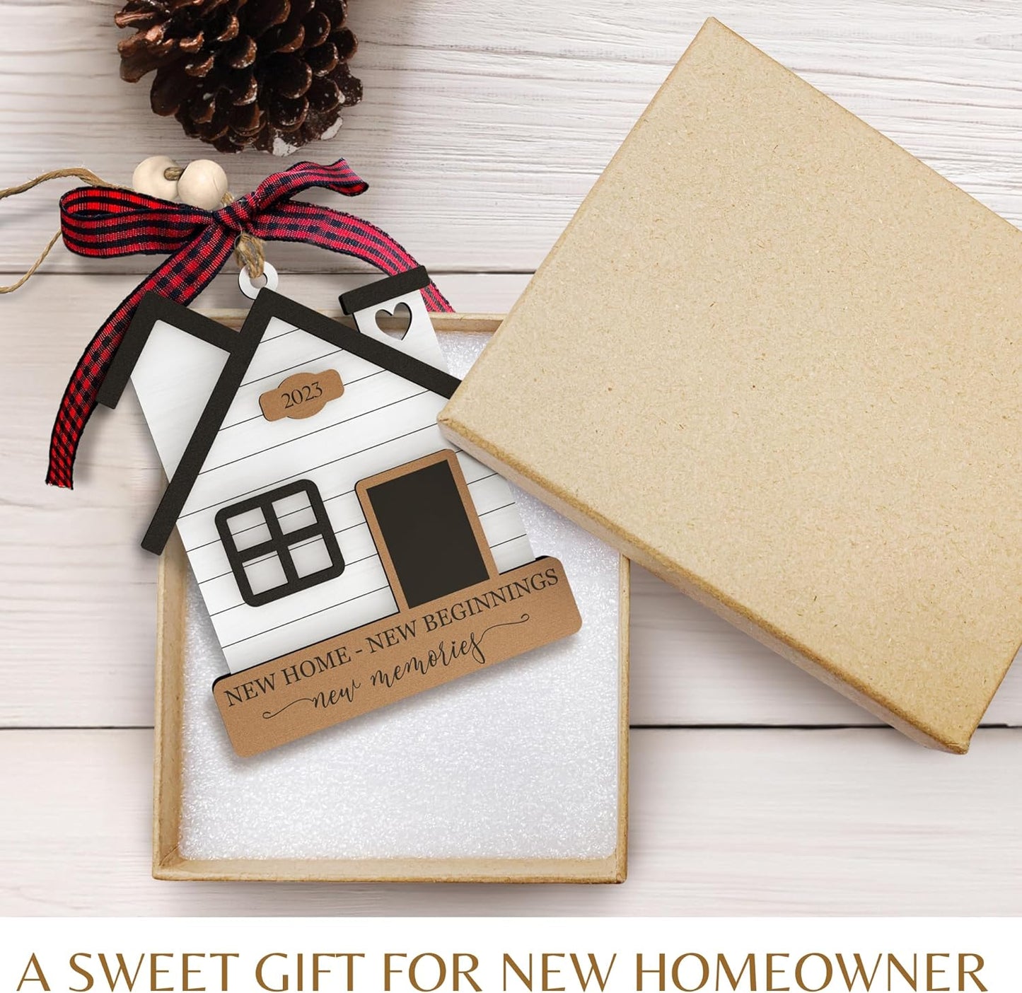 House Warming Gifts New Home Gifts for New House, House Warming Gifts New Home Women - Housewarming Gift Ideas - New Home Gift Ideas - New Home Christmas Ornament