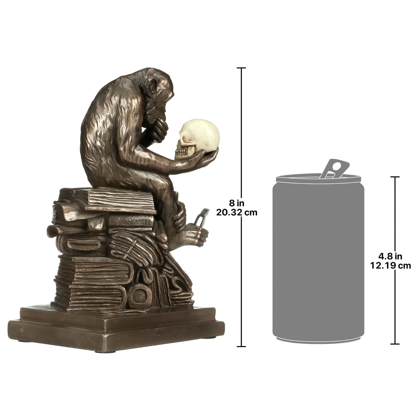 Darwin's Ape Sculpture  for Home Decoration